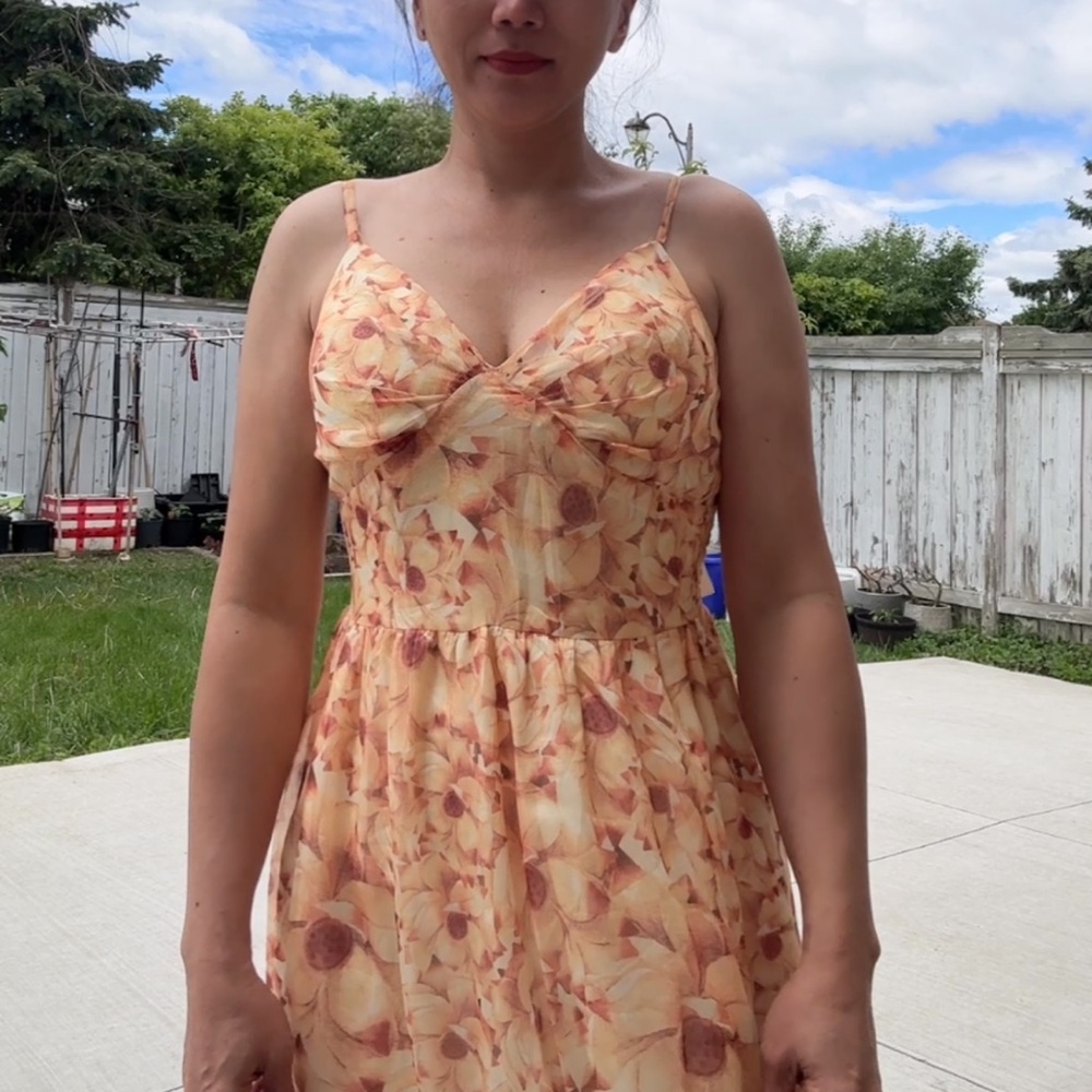 Floral Sunflower Dress